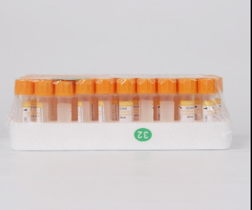 Vakumlu Jelli Tüp 0,5ml (Pediatrik) (Sarı Kapak) 50'li Paket